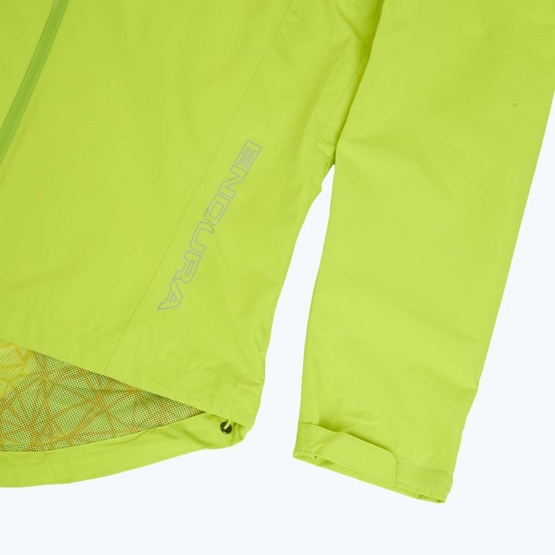 Pánská cyklistická bunda Endura Hummvee Waterproof hi-viz yellow 4