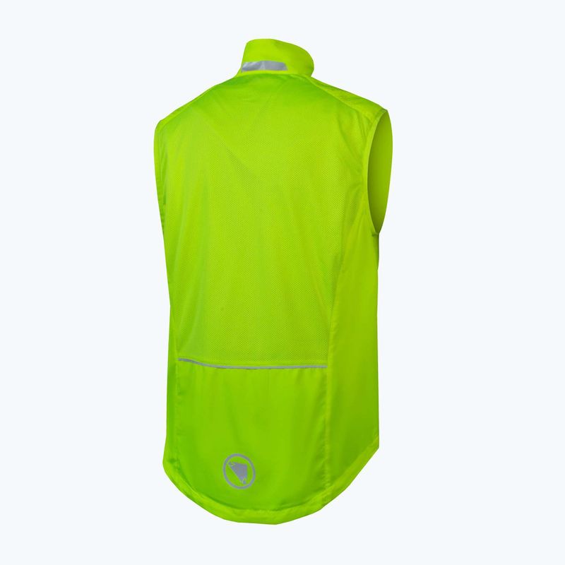 Pánská cyklistická vesta Endura Hummvee hi-viz yellow 2