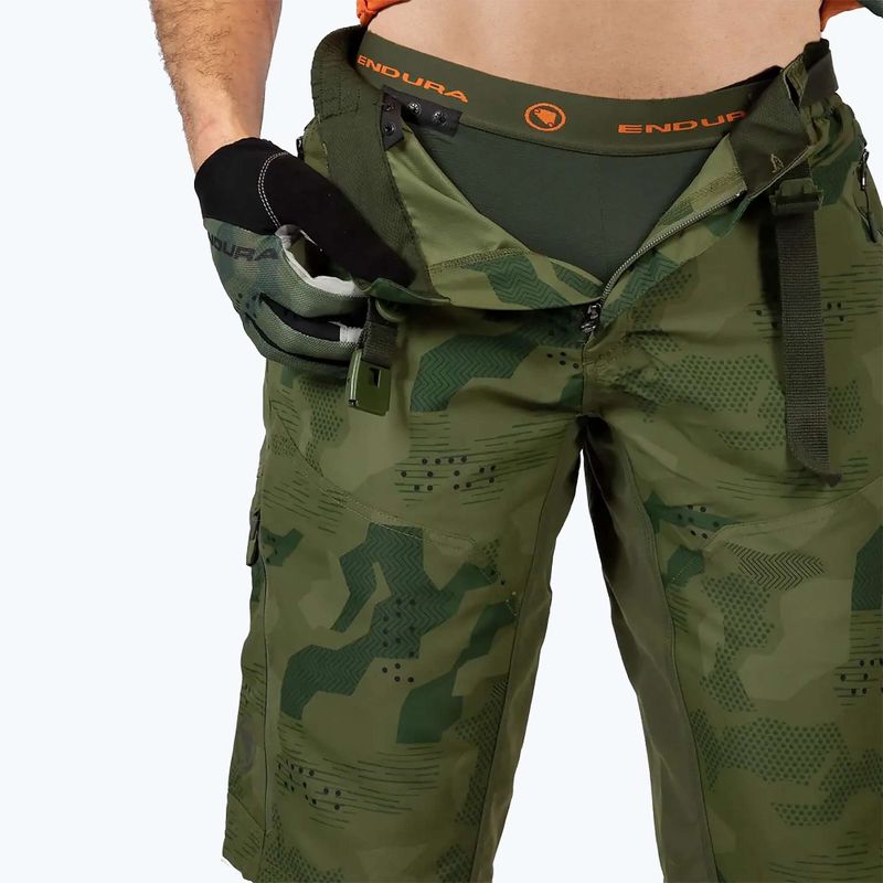 Pánské cyklistické šortky Endura Hummvee Short tonal olive 4