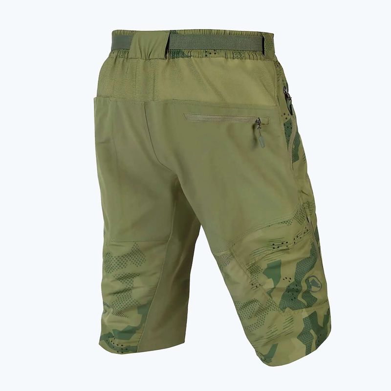 Pánské cyklistické šortky Endura Hummvee Short tonal olive 9