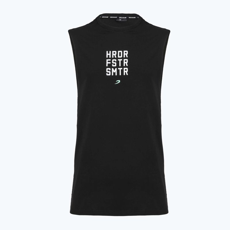 Pánské tričko na lezení Boxraw HRDR FSTR SMTR Muscle Tank Black 7