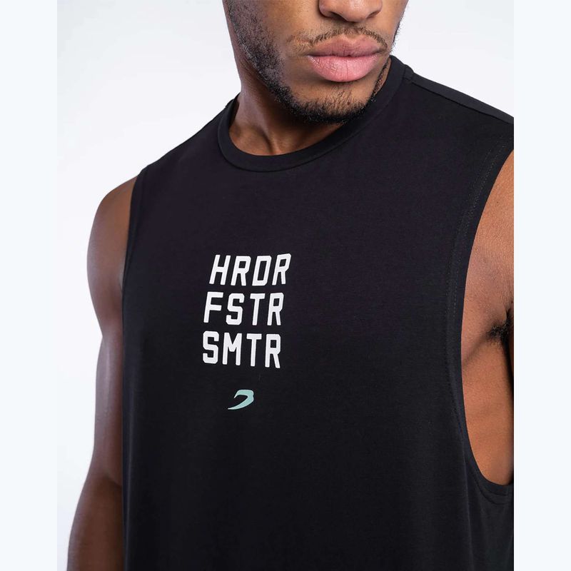 Pánské tričko na lezení Boxraw HRDR FSTR SMTR Muscle Tank Black 6