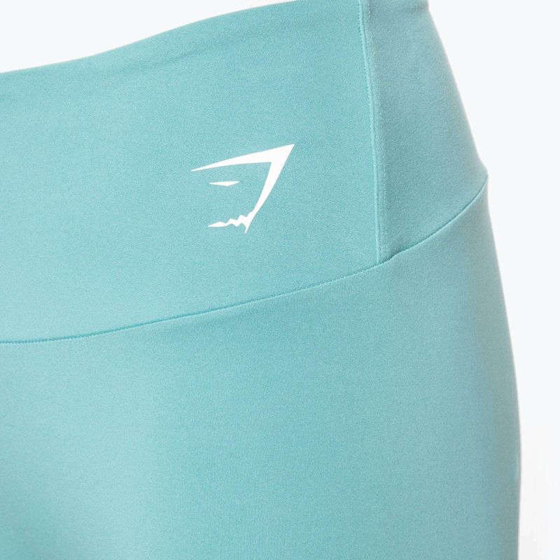 Dámské fitness legíny  Gymshark Training Cropped teal 3