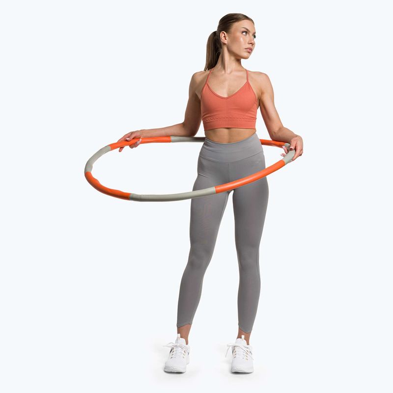 Gymshark Studio Sports earth oranžová fitness podprsenka 2