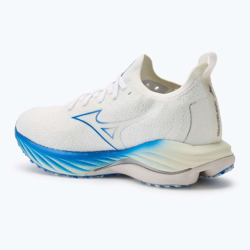 Dámské běžecké boty Mizuno Wave Neo Wind white/silver/peace blue 3