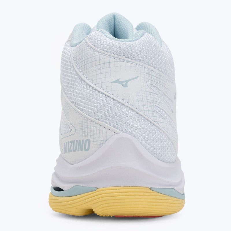 Dámské volejbalové boty Mizuno Wave Voltage 2 Mid white/calypso coral/pale banana 6