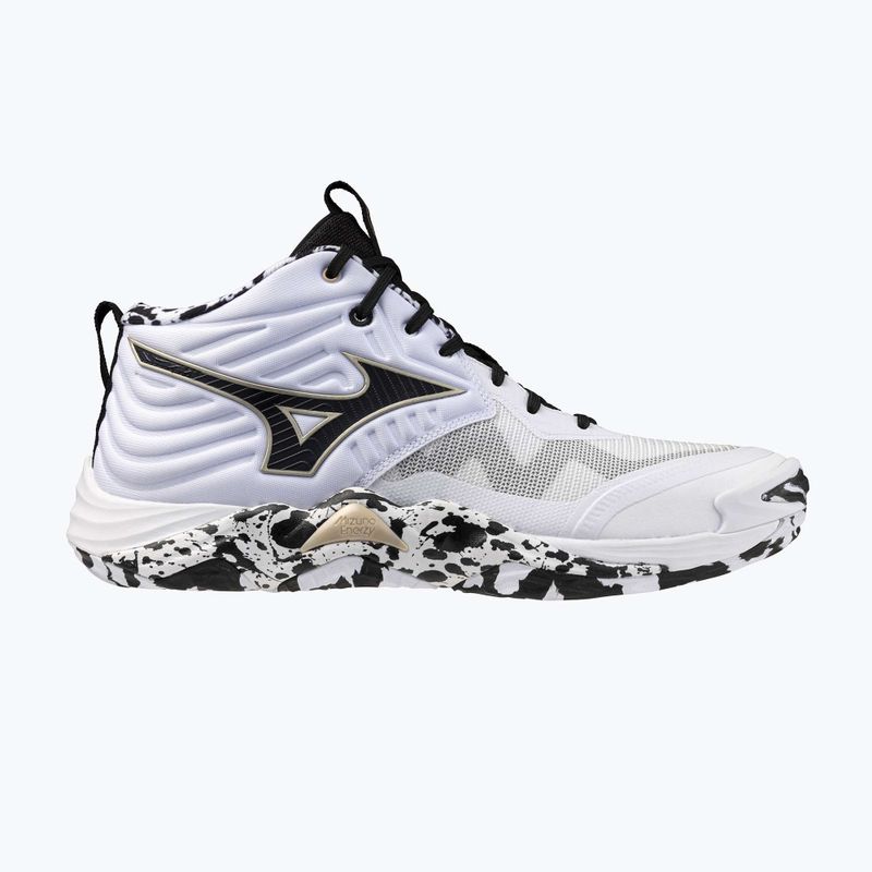 Volejbalové boty Mizuno Wave Momentum Elite Mid white/black/ge gold 8