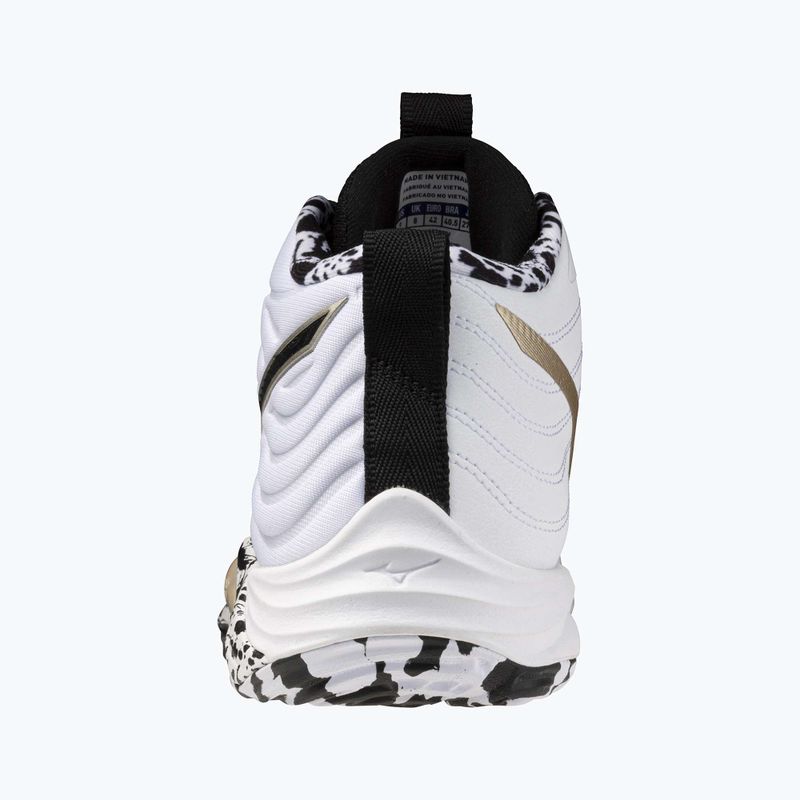 Volejbalové boty Mizuno Wave Momentum Elite Mid white/black/ge gold 10