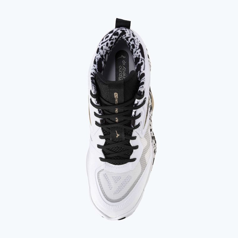 Volejbalové boty Mizuno Wave Momentum Elite Mid white/black/ge gold 12