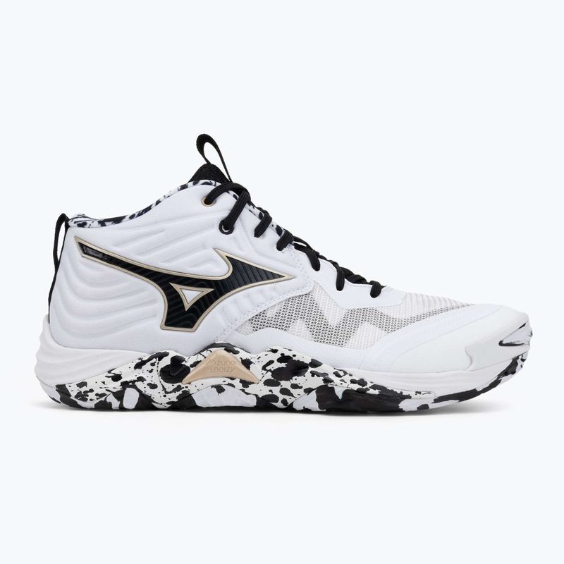 Volejbalové boty Mizuno Wave Momentum Elite Mid white/black/ge gold 2