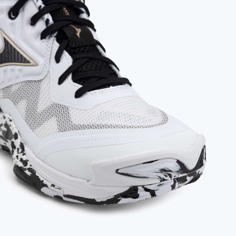 Volejbalové boty Mizuno Wave Momentum Elite Mid white/black/ge gold 7
