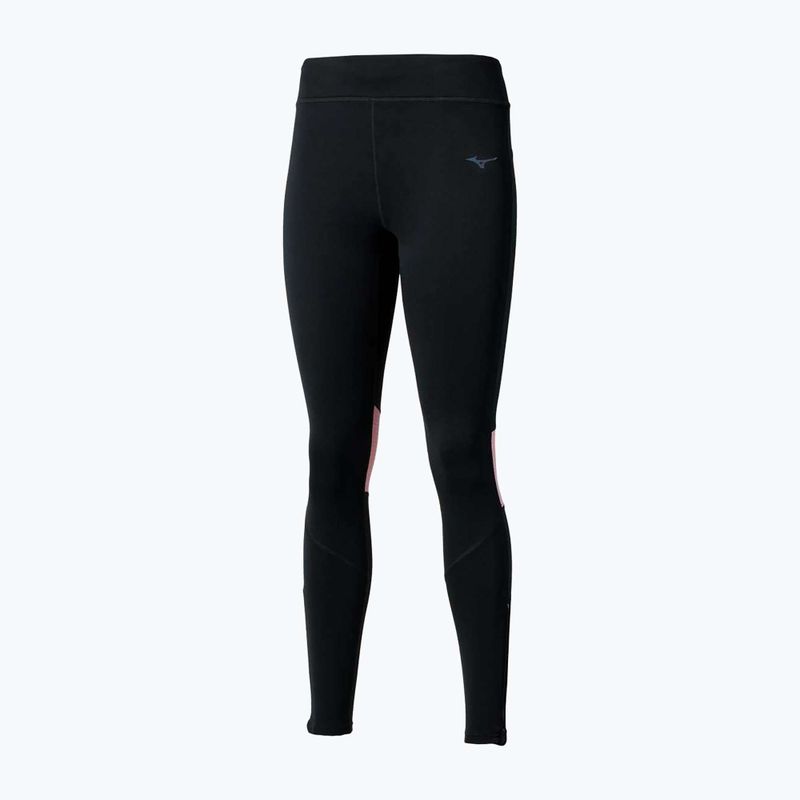 Dámské běžecké legíny Mizuno Active Warmalite Long black/mauve