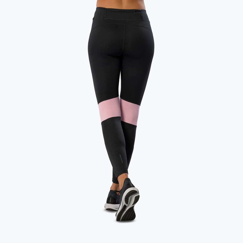 Dámské běžecké legíny Mizuno Active Warmalite Long black/mauve 4