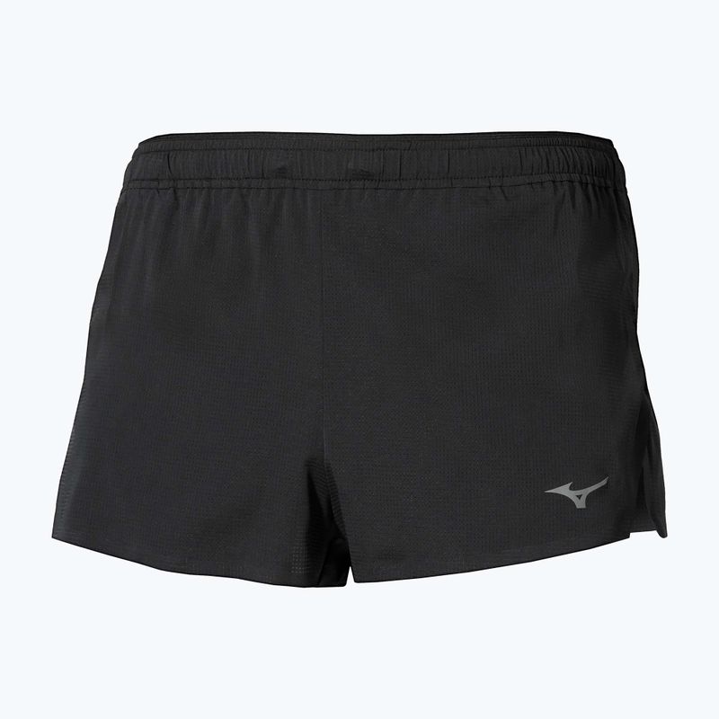 Pánské běžecké šortky Mizuno Tech Light Split 1.5 black
