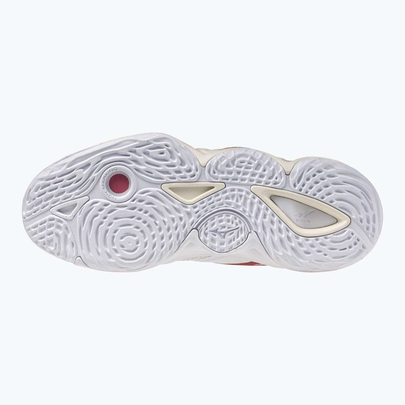 Dámské volejbalové boty  Mizuno Wave Momentum Elite Mid white/rose elegance/lava falls 2
