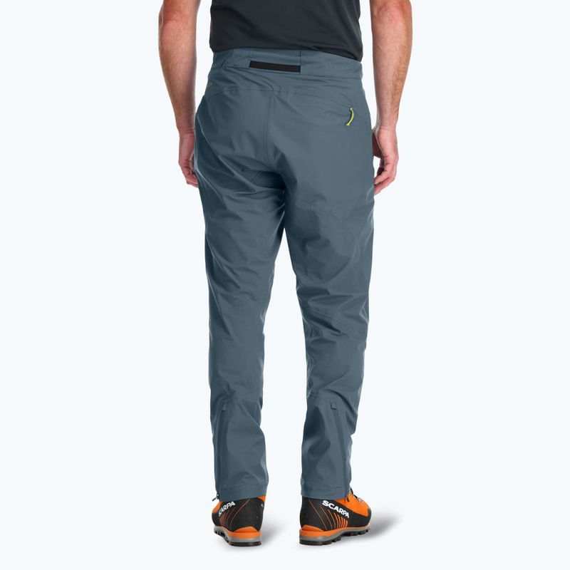 Pánské membránové kalhoty Rab Kinetic Alpine 2.0 orion blue 3