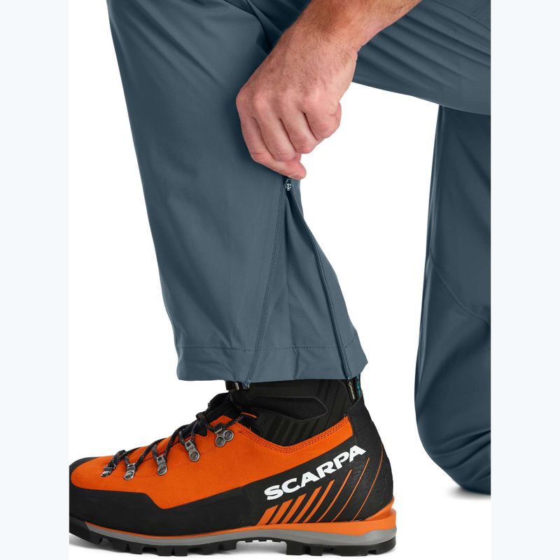 Pánské membránové kalhoty Rab Kinetic Alpine 2.0 orion blue 7