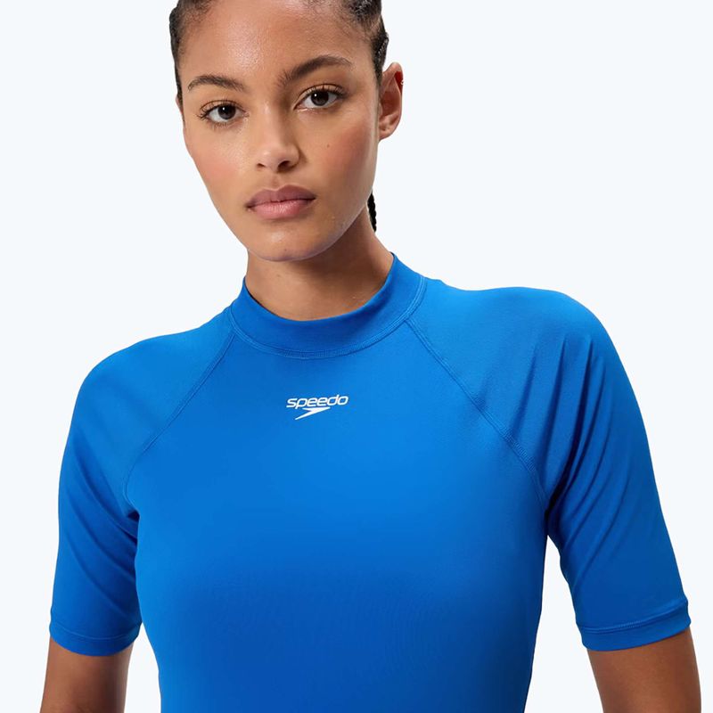 Dámské plavecké triko Speedo Endurance+ Rash Guard Turkish Sea 4