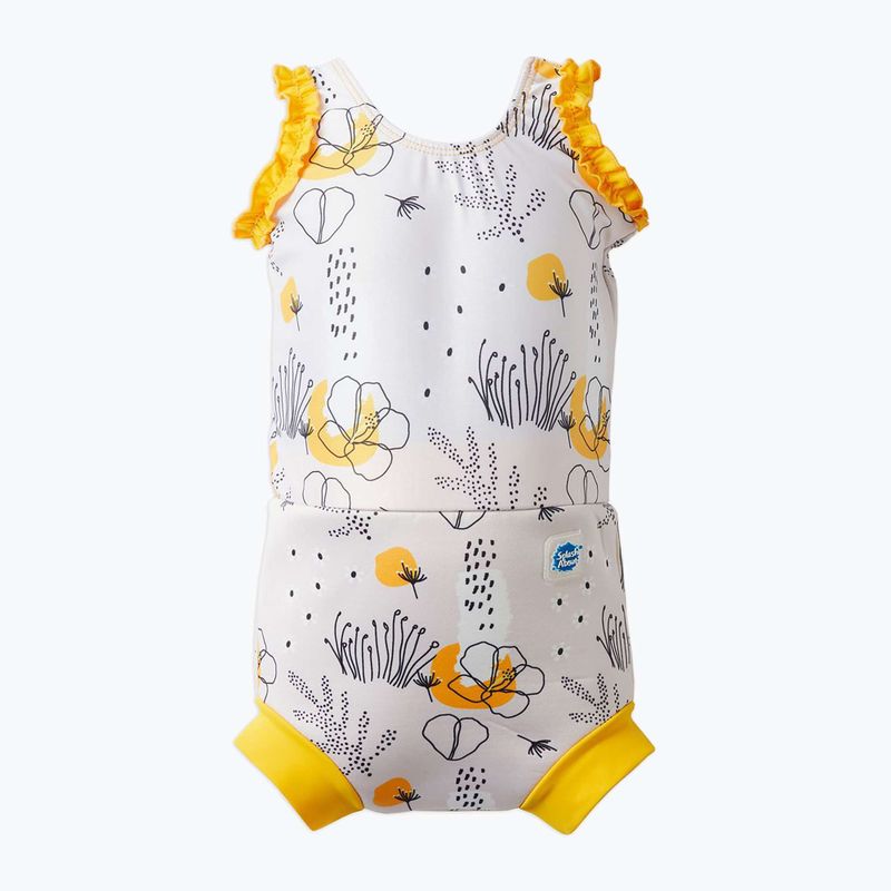 Dětské jednodílné plavky Splash About Happy Nappy flowy meadow 2
