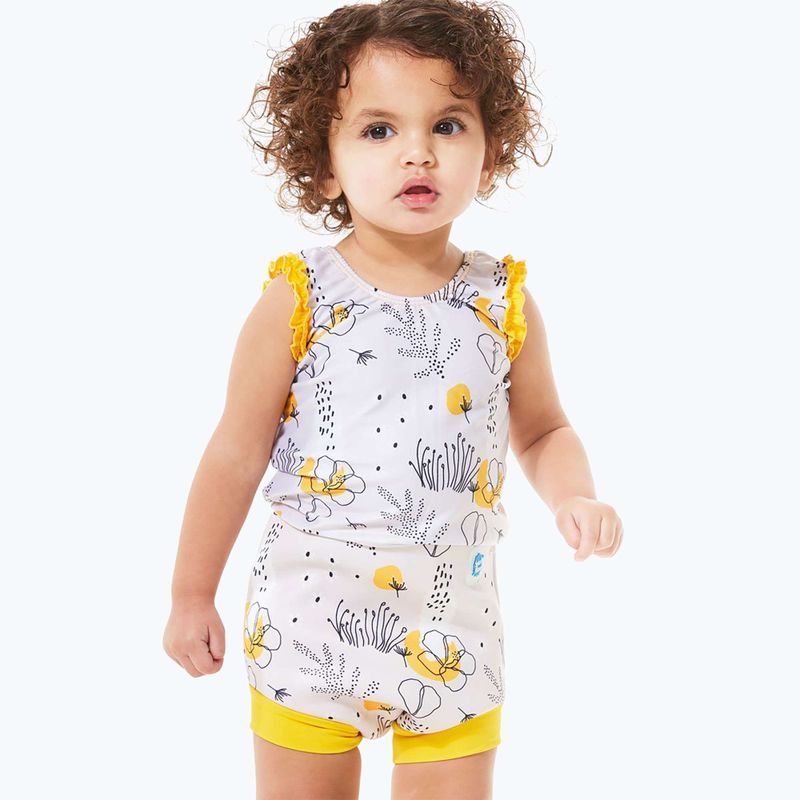 Dětské jednodílné plavky Splash About Happy Nappy flowy meadow 4