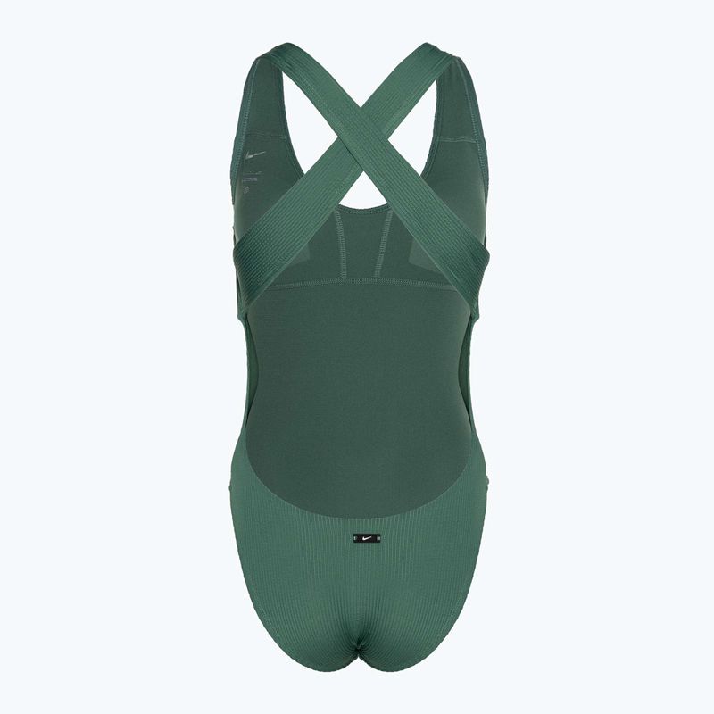 Jednodílné plavky Nike Elevated Essential Pucker Crossback bicoastal 2