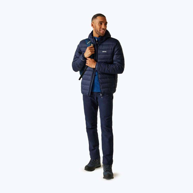 Pánská bunda REGATTA Hooded Marizion black navy/olympian blue 2