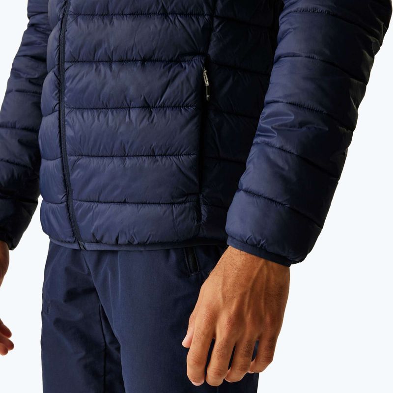 Pánská bunda REGATTA Hooded Marizion black navy/olympian blue 5