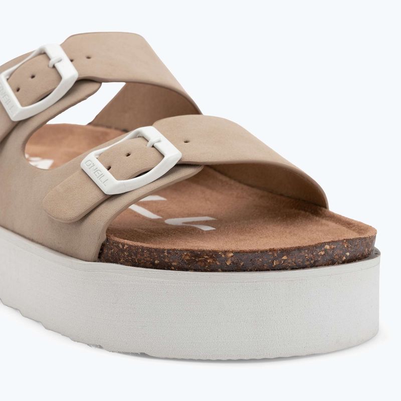 Dámské nazouváky O'Neill Sandy Platform Slider Low tan 7