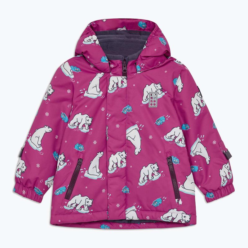 Dětská bunda LEGO Lwjeri 701 fuchsia