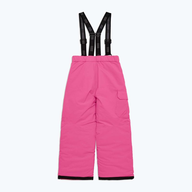 Dětské lyžařské kalhoty LEGO Lwpayton 701 pink 2
