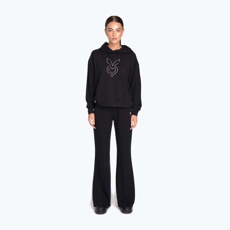 Dámské tréninkové kalhoty Cardio Bunny HCB-125 Flare black 3