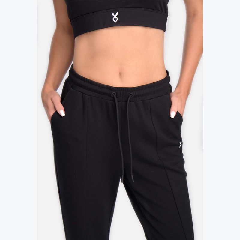 Dámské tréninkové kalhoty Cardio Bunny HCB-125 Flare black 5