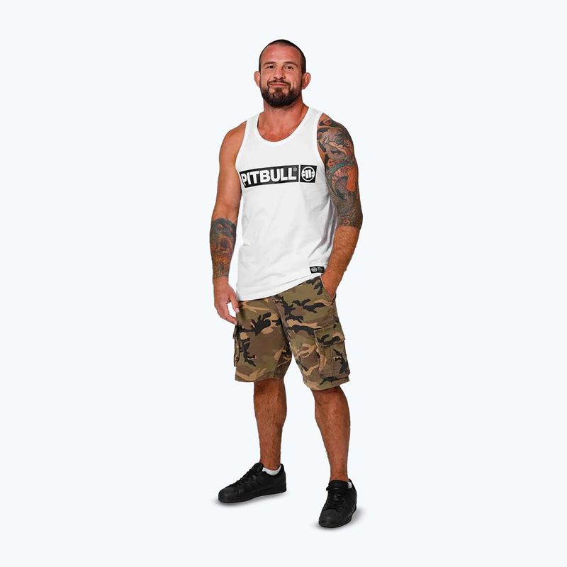 Pánské tričko Pitbull Hilltop Tank Top white 2
