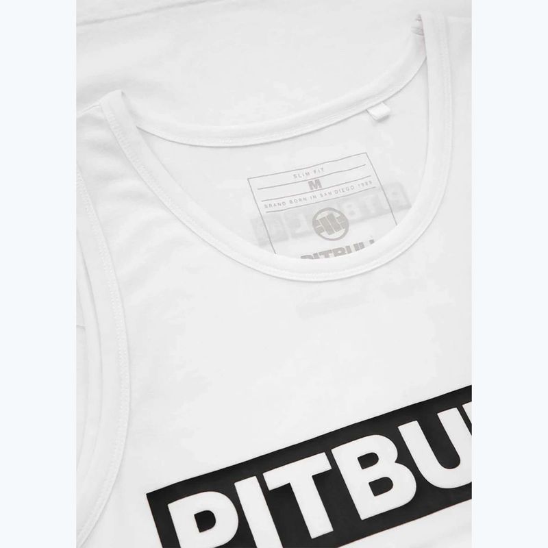 Pánské tričko Pitbull Hilltop Tank Top white 6