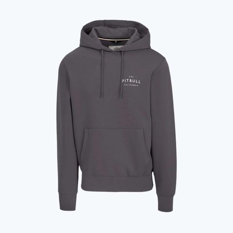 Pánská mikina Pitbull Sampson Hooded Sweatshirt graphite 6