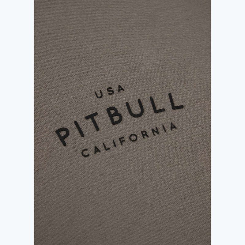 Pánská mikina Pitbull Sampson Hooded Sweatshirt taupe 7