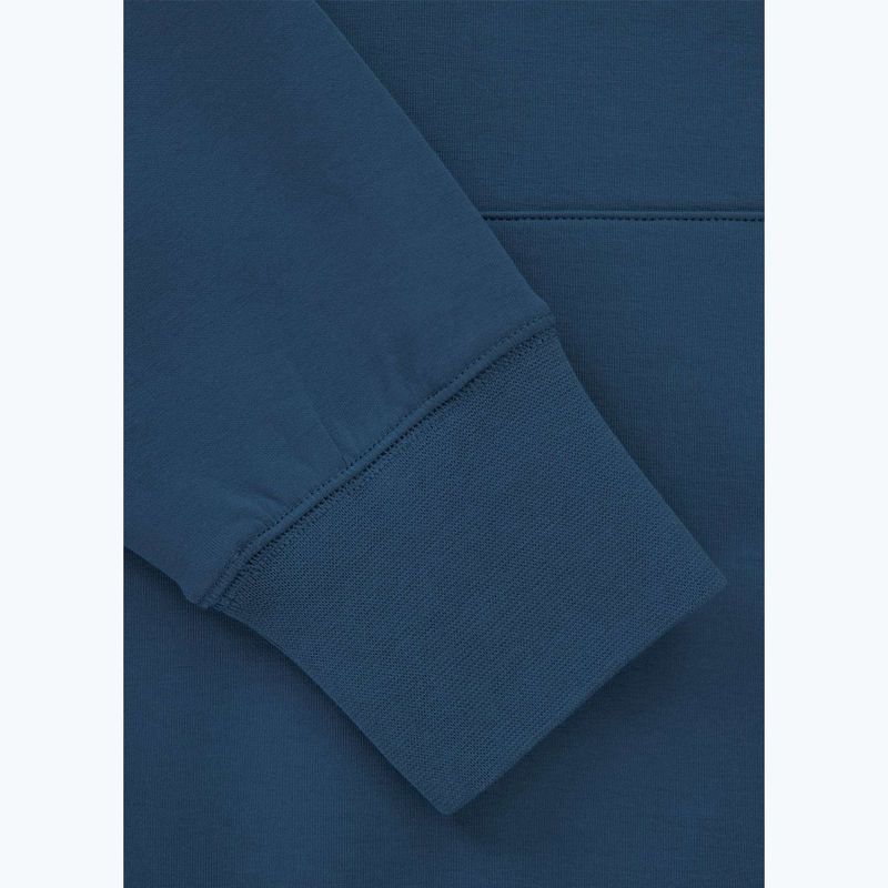 Pánská mikina Pitbull Sampson Hooded Sweatshirt petrol blue 9