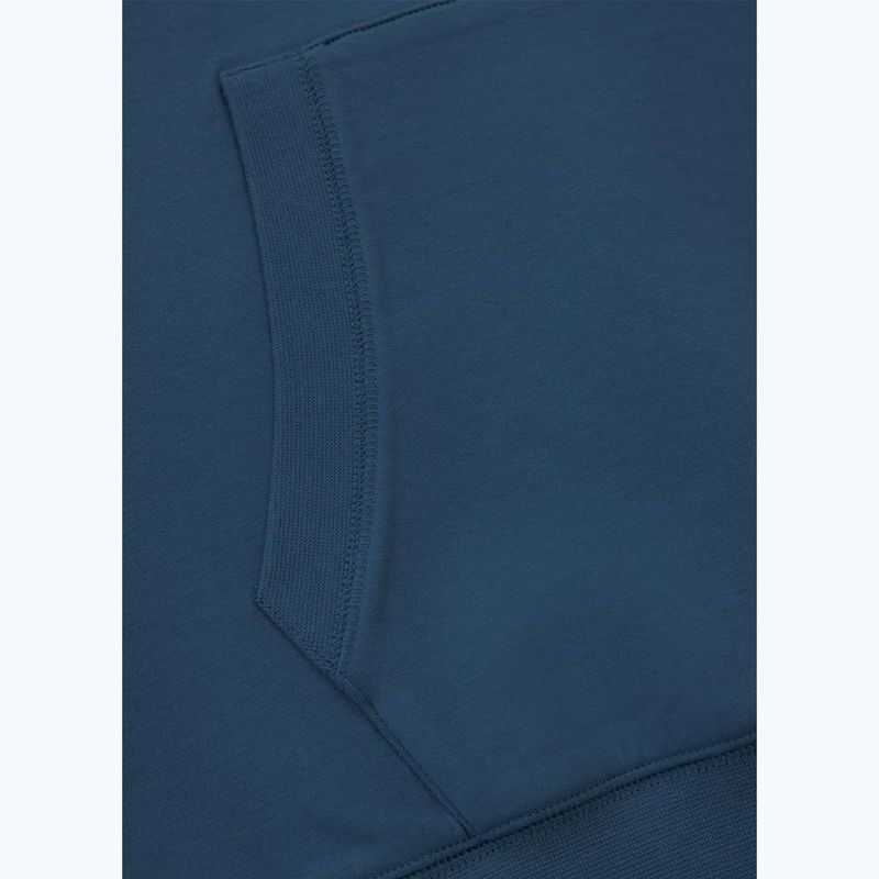 Pánská mikina Pitbull Sampson Hooded Sweatshirt petrol blue 10
