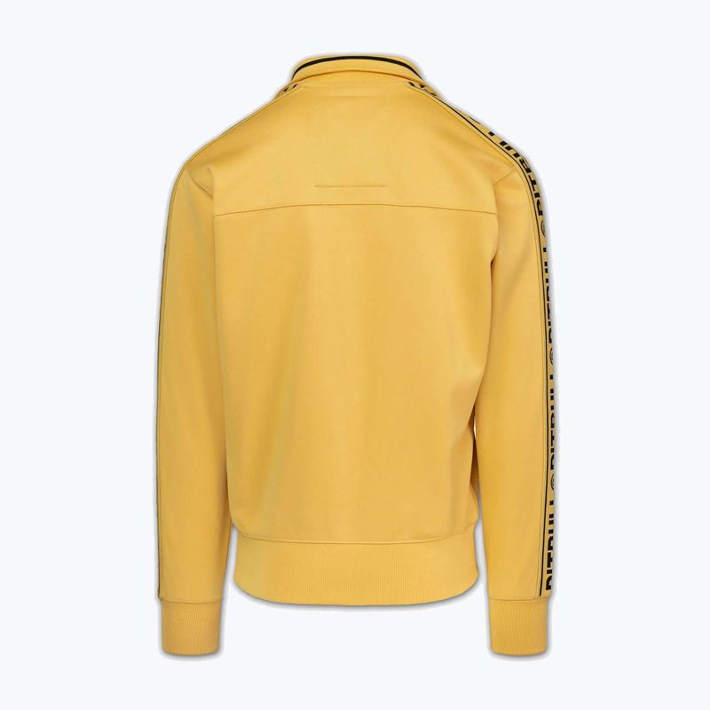 Pánská mikina Pitbull Trackjacket Tape Logo Terry Group pale yellow 7
