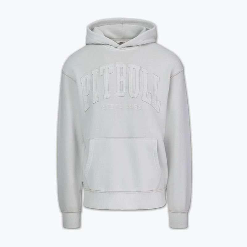 Pánská mikina Pitbull Orlando Hooded white stone 4