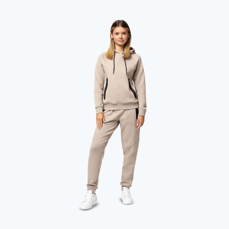 Dámská mikina Pitbull Explory Hooded cappuccino 2