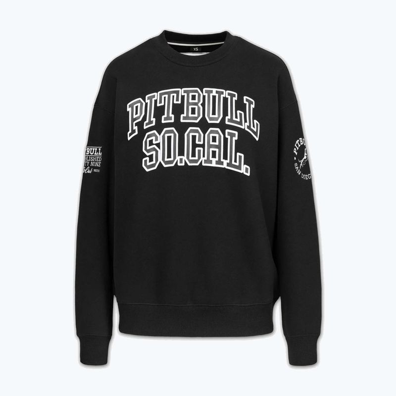 Dámská mikina Pitbull Crewneck Fiora black/black 5