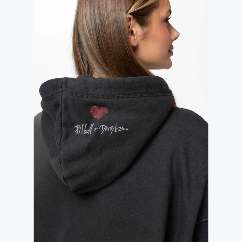 Dámská mikina Pitbull Thick & Thin Hooded dark graphite 3