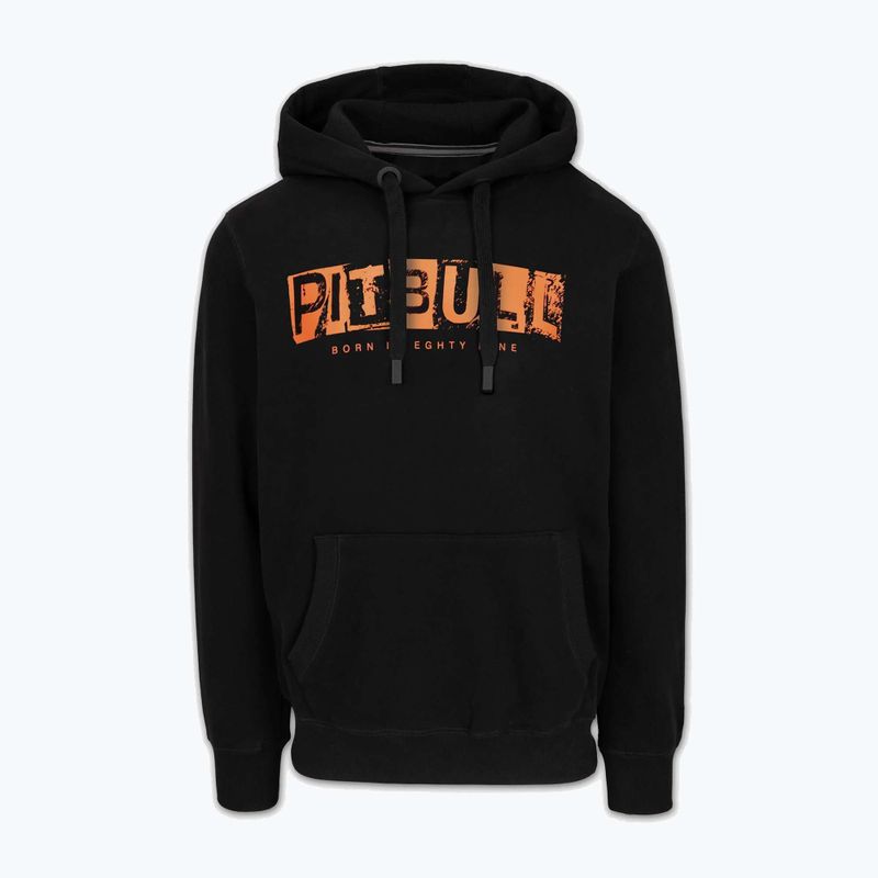 Pánská mikina Pitbull Blacky Hooded black 4