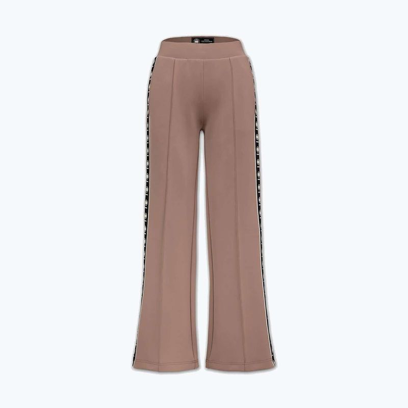 Dámské kalhoty Pitbull Verona Wide Leg chocolate mousse 6