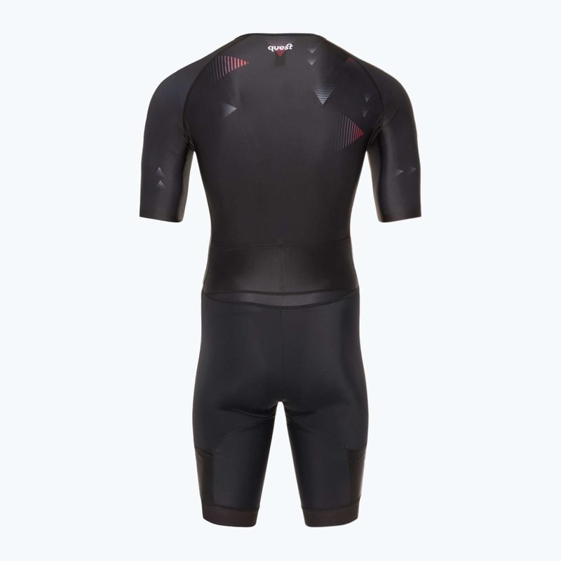 Pánský triatlonová kombinéza Quest Aerofit Base black 2