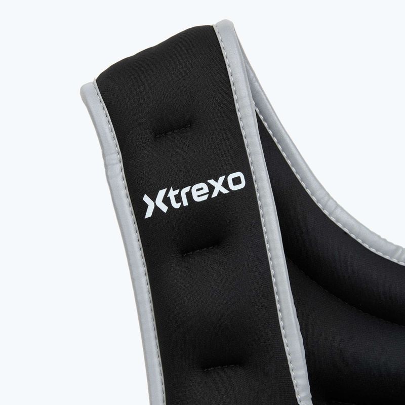 Zátěžová tréninková vesta XTREXO černá WV-08 4