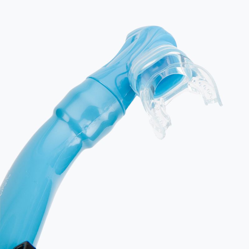 Dětský šnorchlovací set AQUASTIC Maska + Šnorchl modrý MSK-01N 11