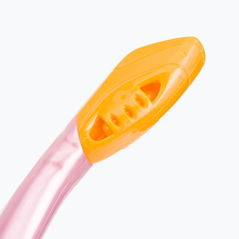 Dětský šnorchlovací set AQUASTIC Maska + Šnorchl růžový MSK-01R 12