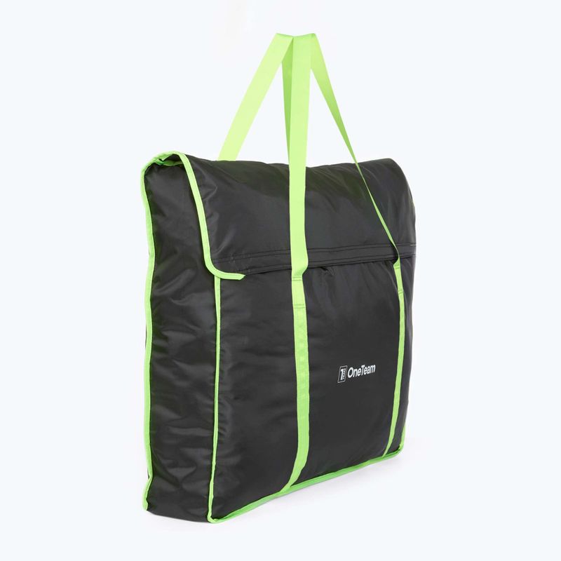 Taška na přenášení branky OneTeam Swiftgoal 180 x 120 cm černá/zelená 2